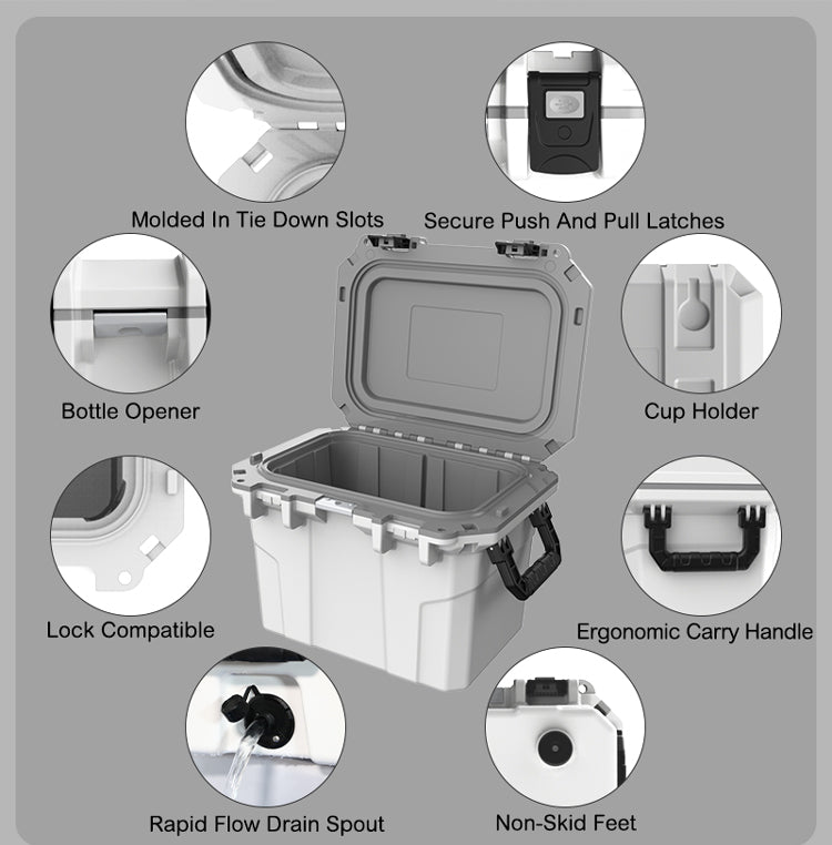 The Tsunami Antuncle 30L - High Quality Cooler Box - Rugged Construction